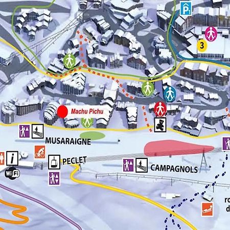 Enjoy Charming Machu Apartment Val Thorens Luaran gambar